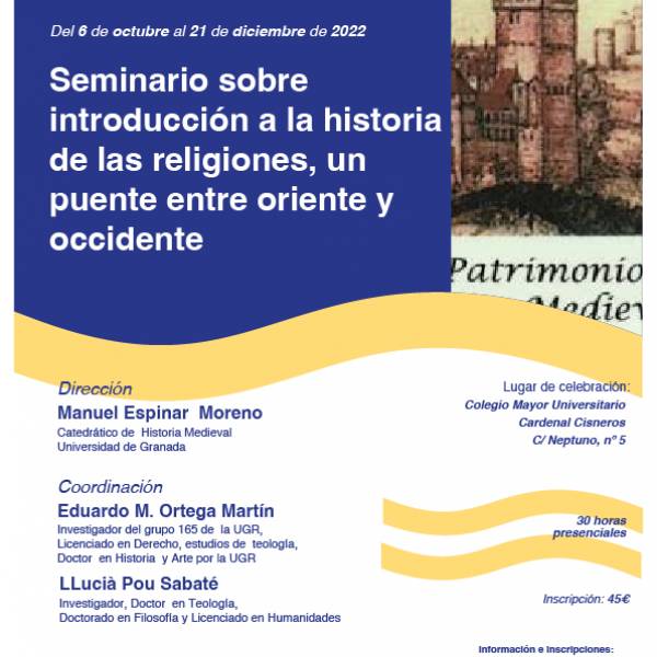 Introducción a la historia de las religiones, un puente entre oriente y occidente