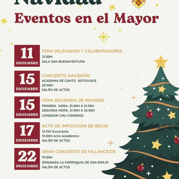 Navidad 2023: Eventos en el Mayor