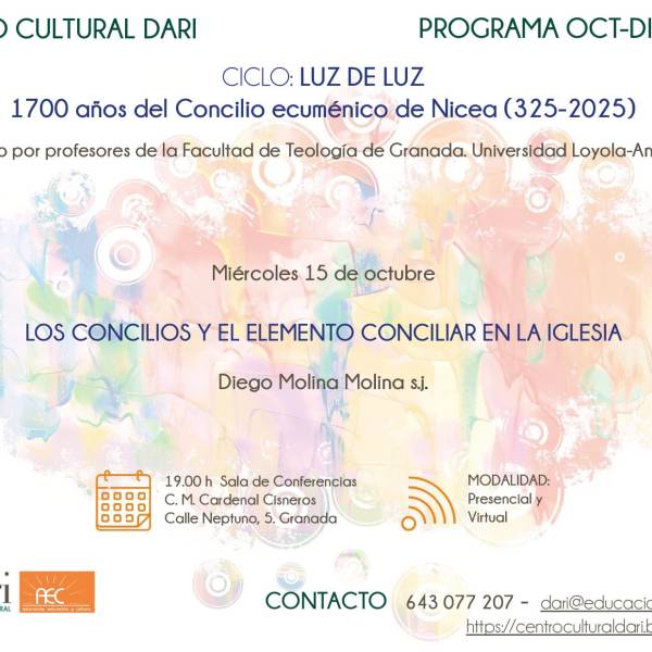 Arranca el ciclo de conferencias “Luz de Luz. 1700 años del Concilio Ecuménico de Nicea (325-2025)”