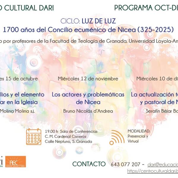 Ciclo de conferencias: Programa de octubre a diciembre