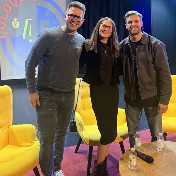 Algunas imágenes del coloquio de EMPRENDIMIENTO