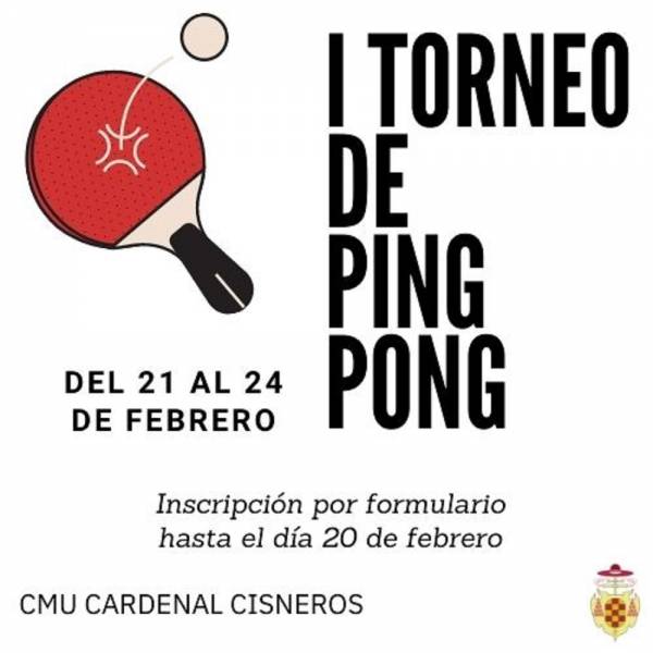 I Torneo de Ping Pong